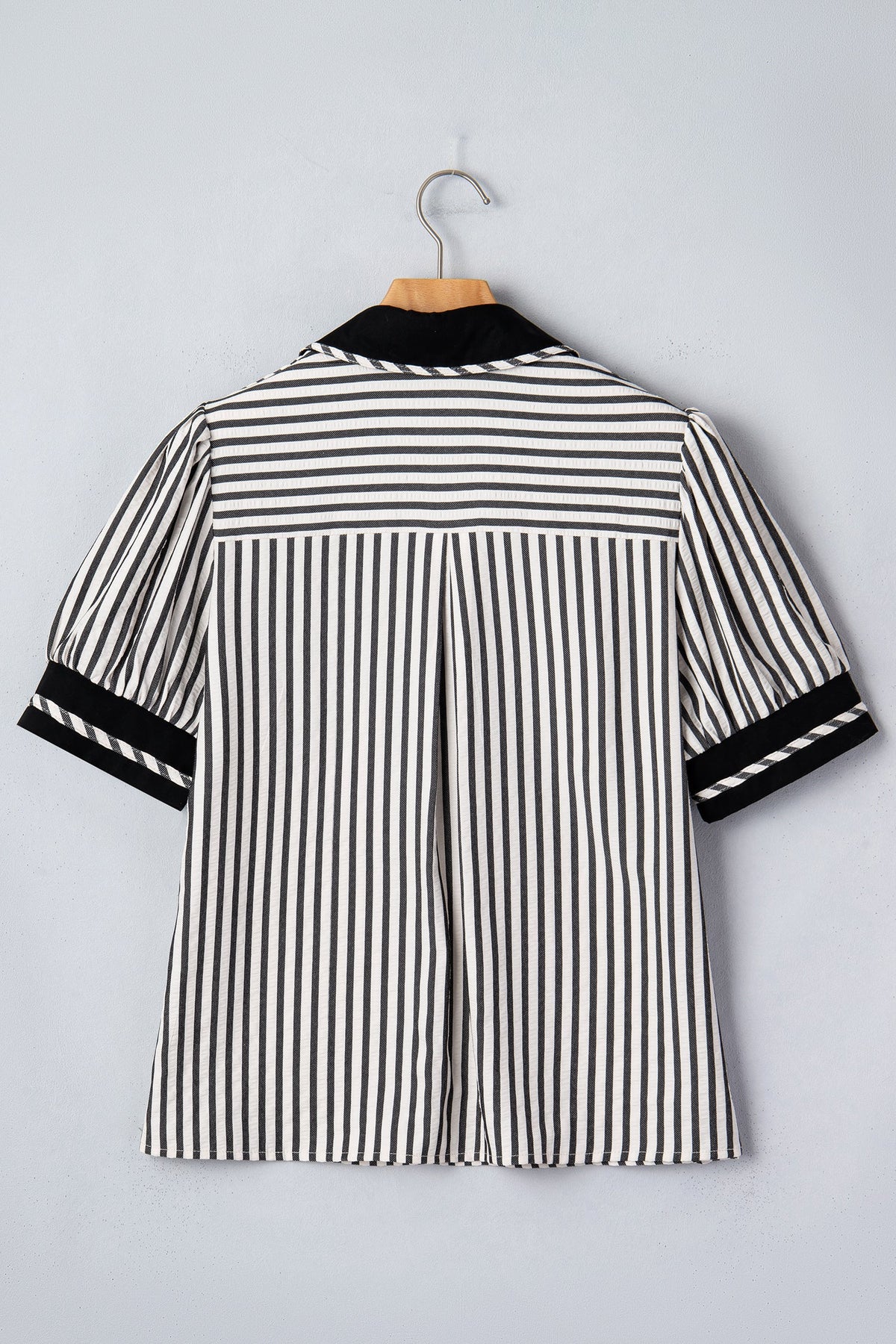 Canyon Stripe Collared Blouse