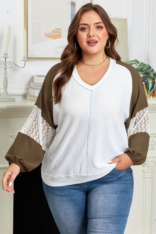 Prairie Days Balloon Sleeve Top