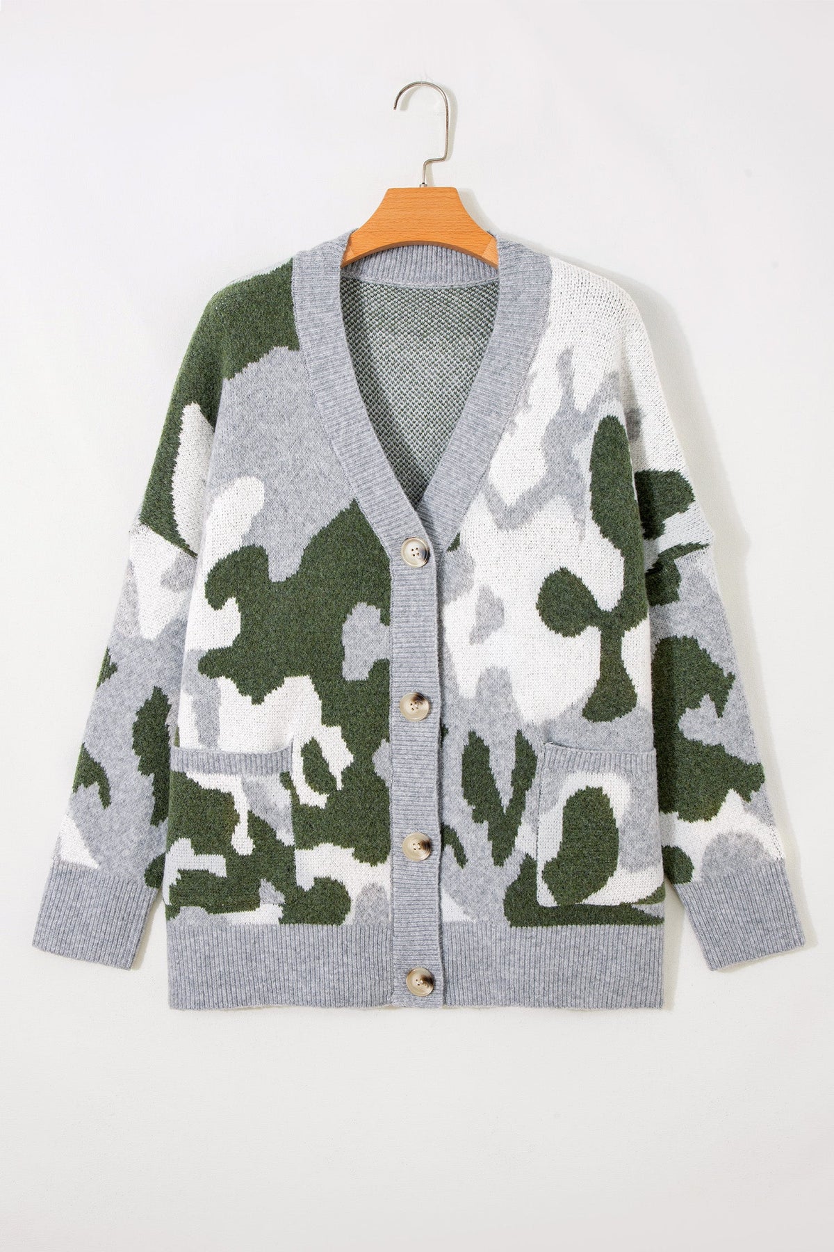 The Backroads Camo Cardigan