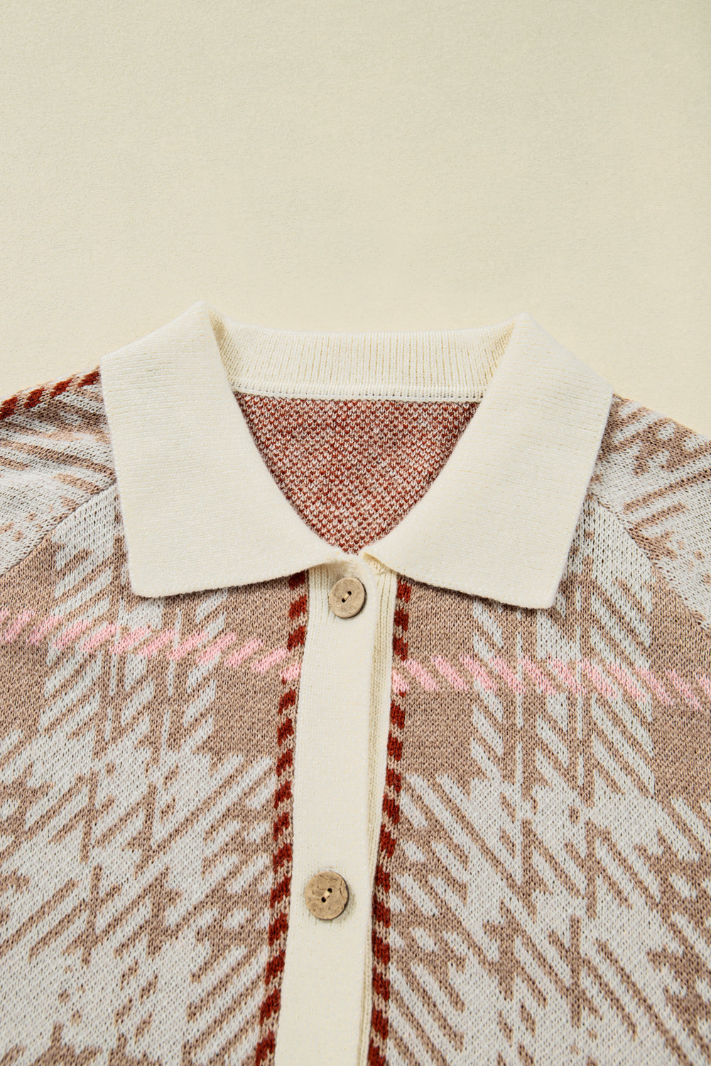 Autumn Ranch Plaid Cardigan