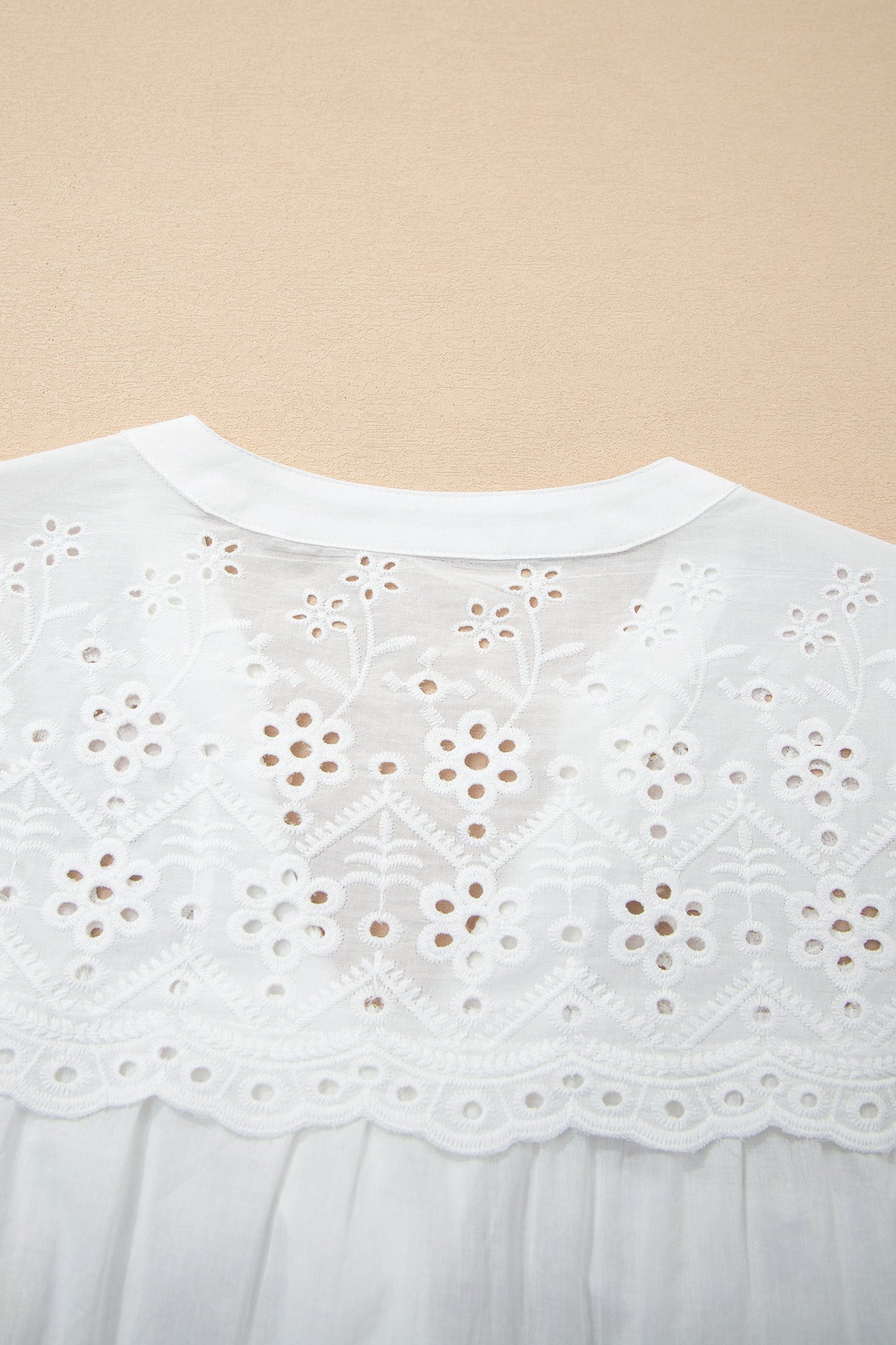 Southern Grace Eyelet Blouse