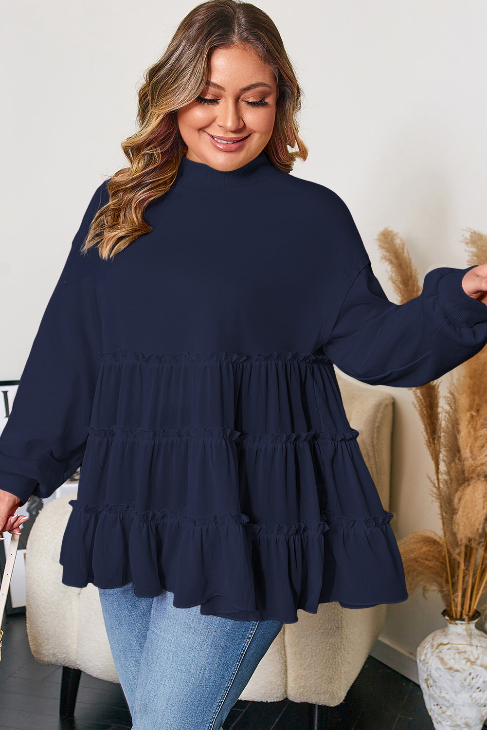 Darling Days Tiered Ruffle Top