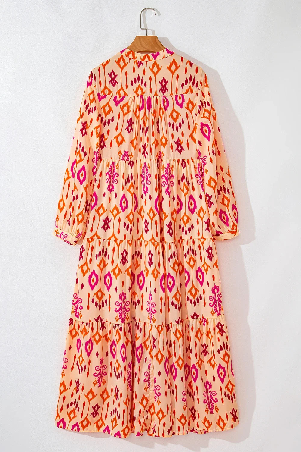 Desert Sunset Tiered Maxi Dress