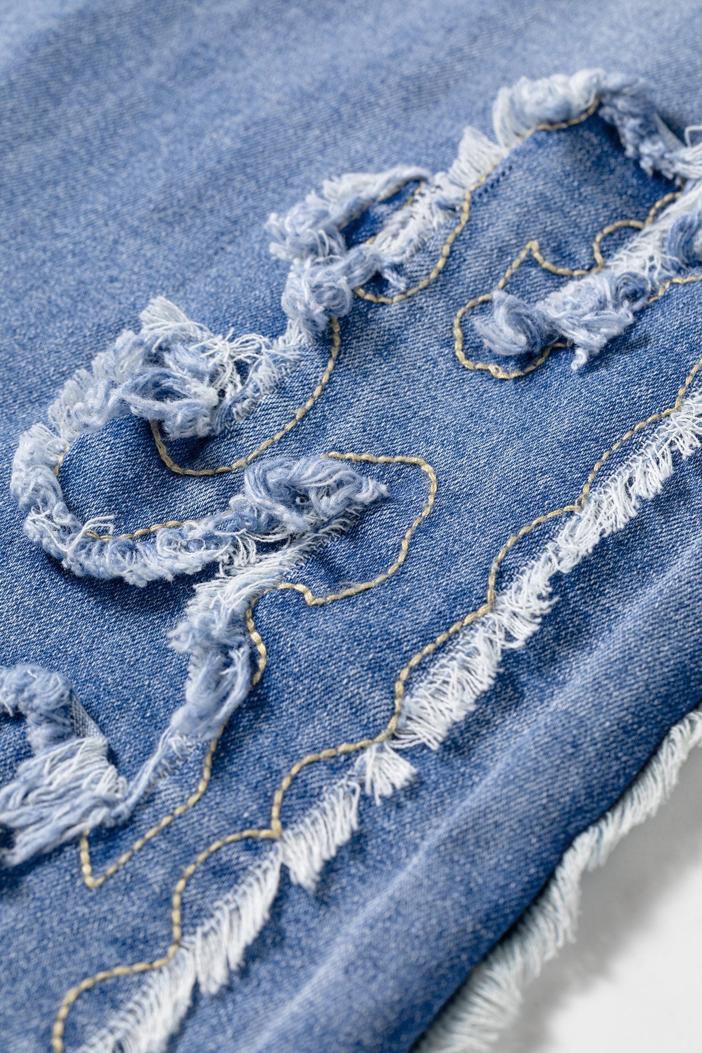 Wildflower Trail Embroidered Flare Jeans