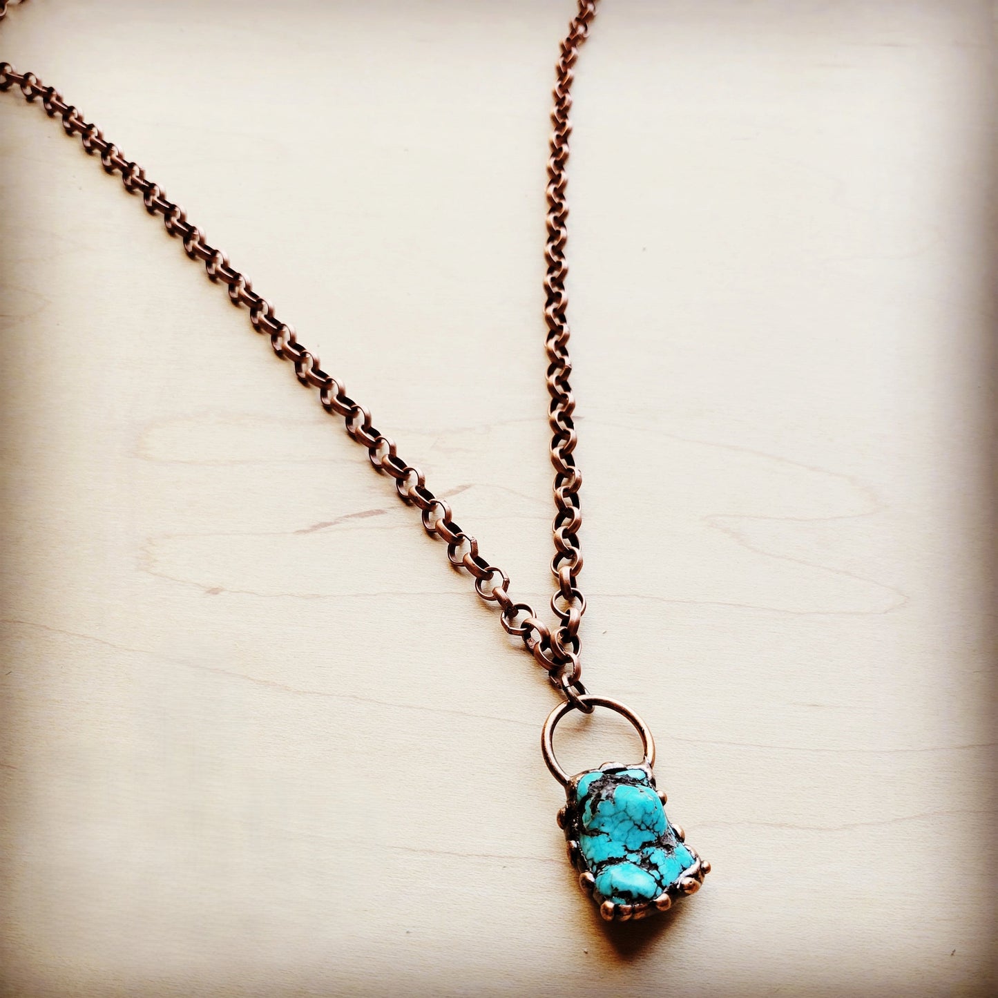 The Copper Canyon Turquoise Necklace