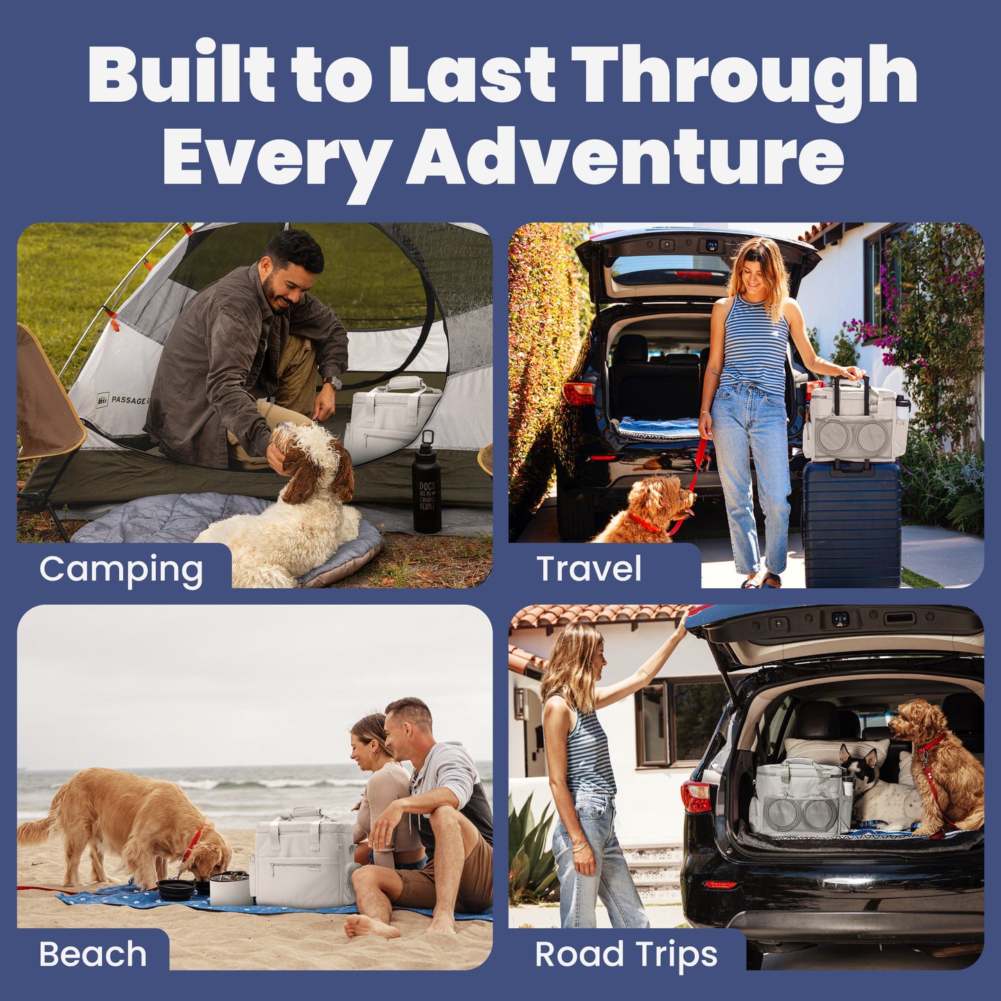 The Weekender Dog Travel Bag