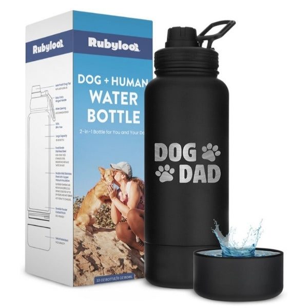 The Trail Buddy Dog + Human Water Bottle