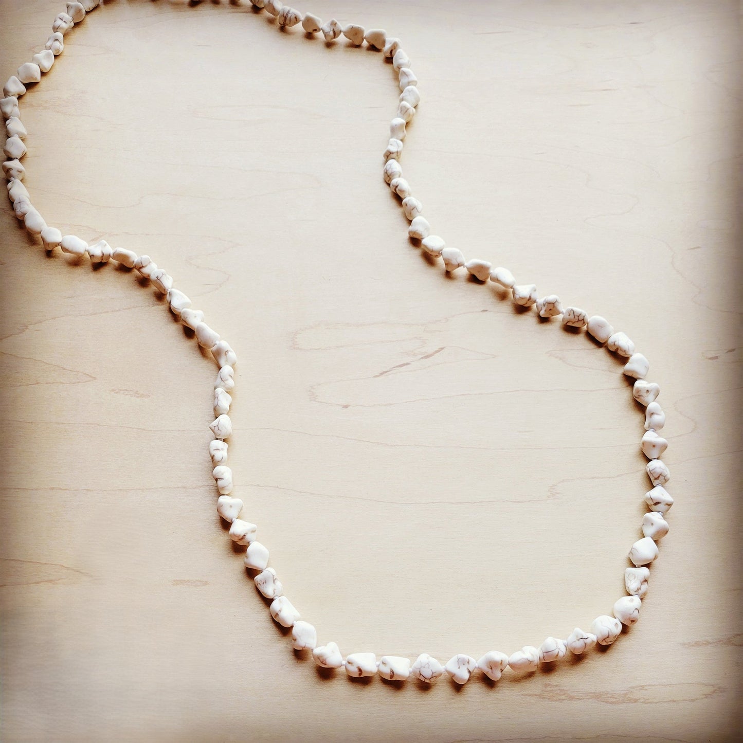 The Ivory Trail Howlite Layering Necklace