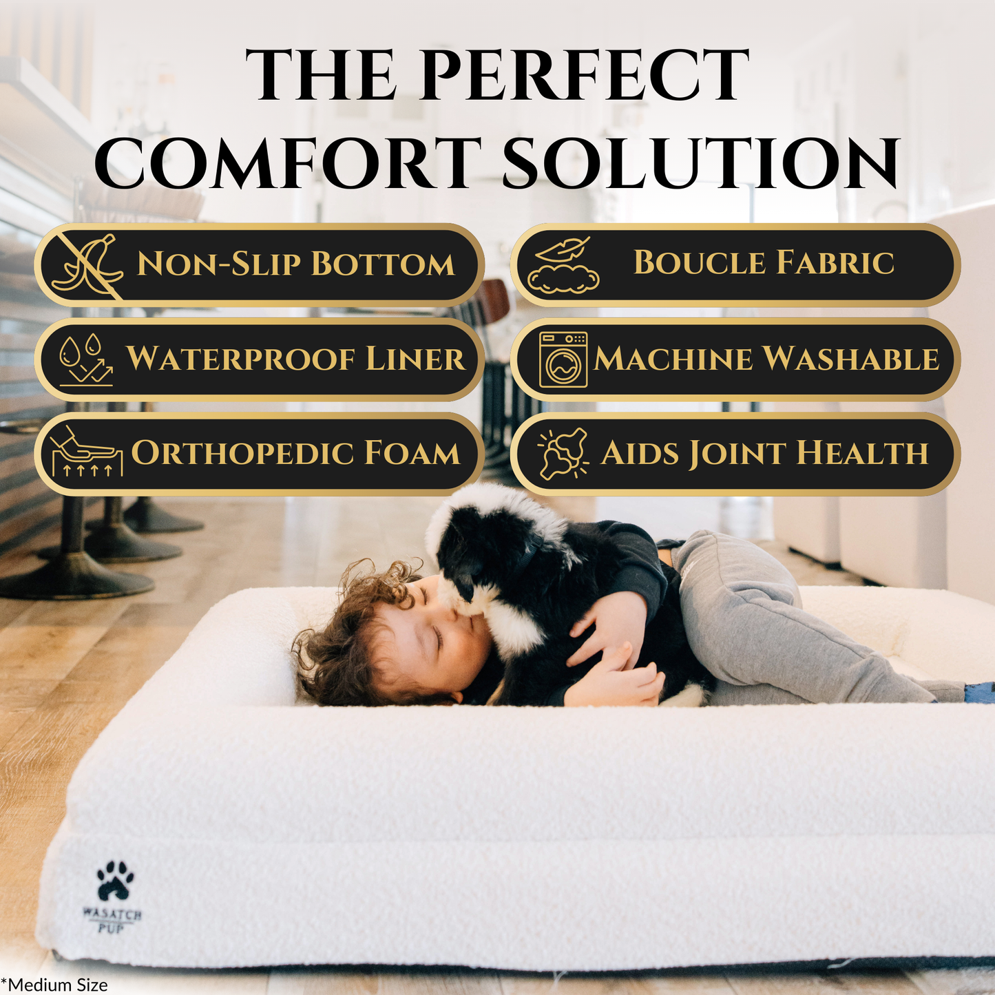 The Ranch House Luxury Orthopedic Dog Bed