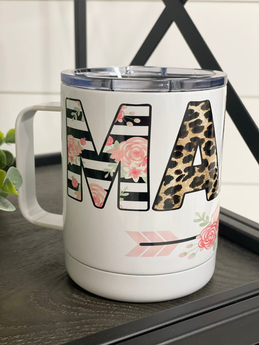 Wildflower Mama Insulated Travel Mug