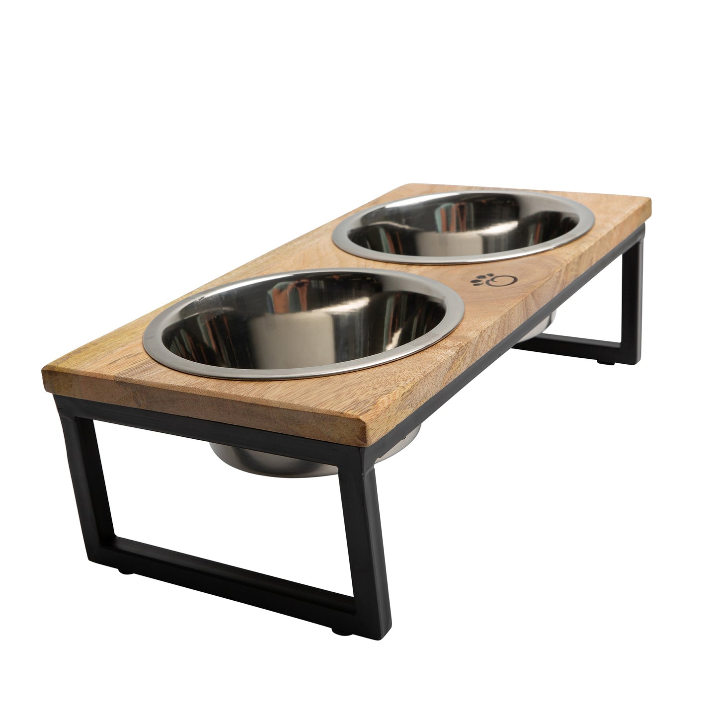 Elevated Wood & Metal Feeder