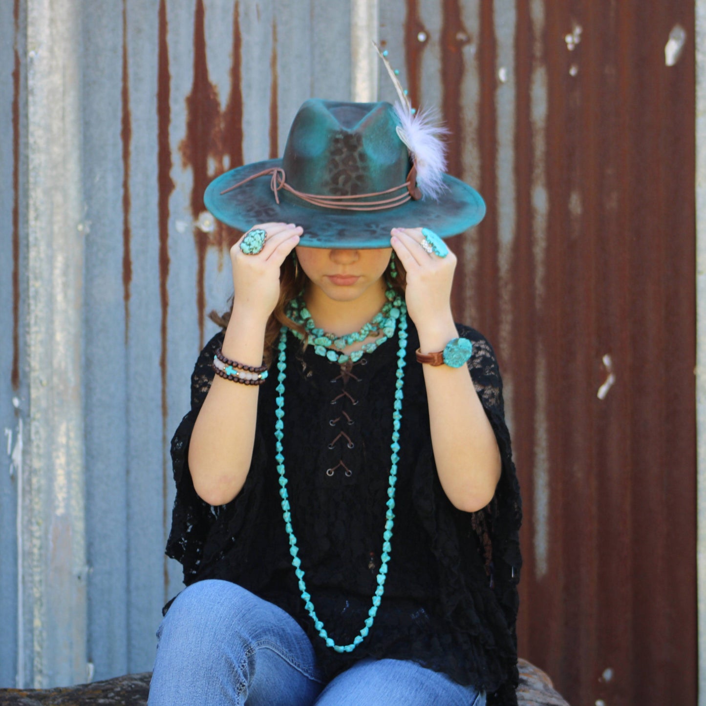 The Turquoise Trail Layering Necklace
