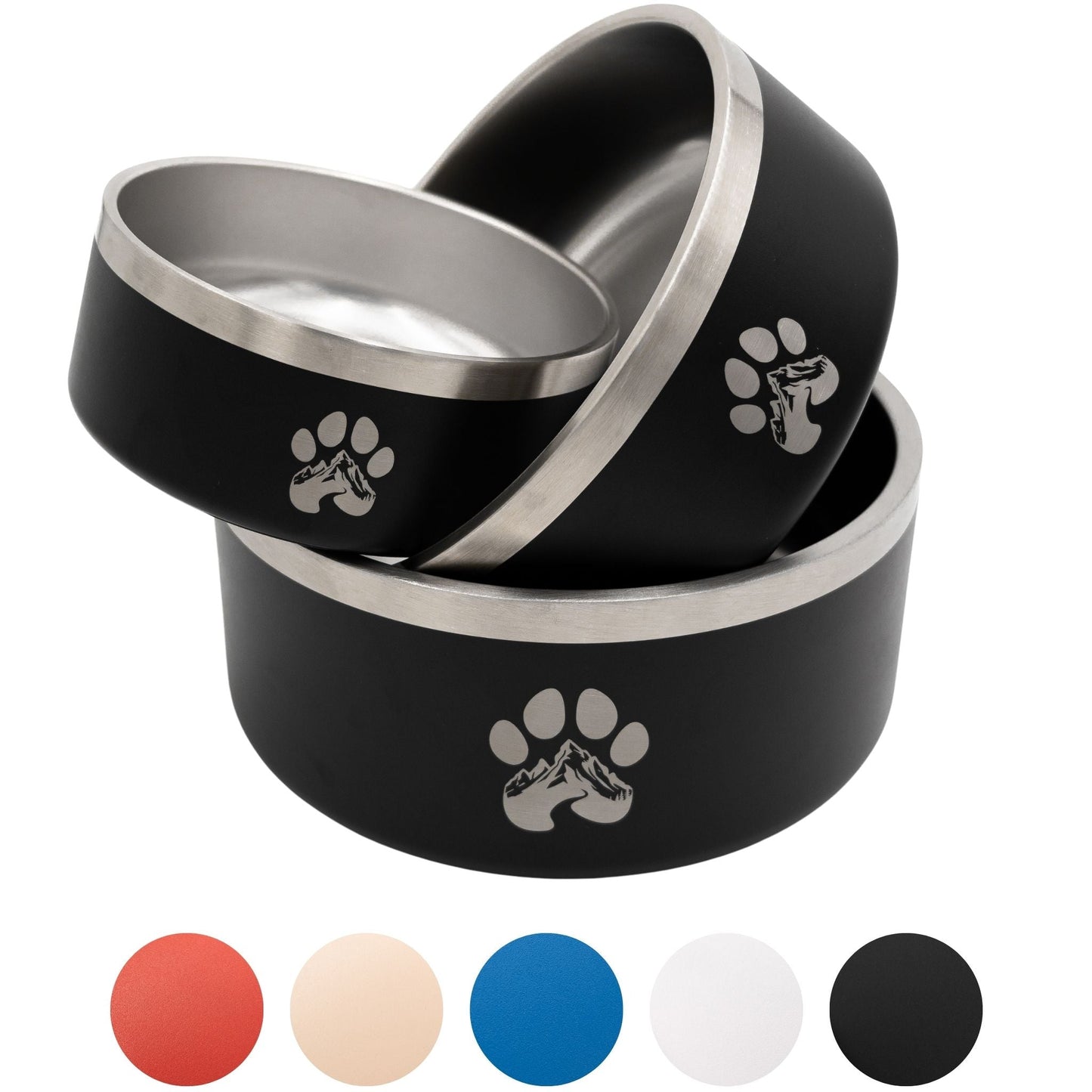The Ranch House Insulated Stainless Steel Dog Bowl