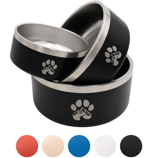The Ranch House Insulated Stainless Steel Dog Bowl