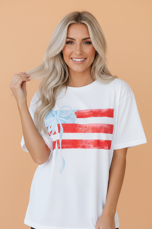 Stars, Stripes & Bows Graphic Tee