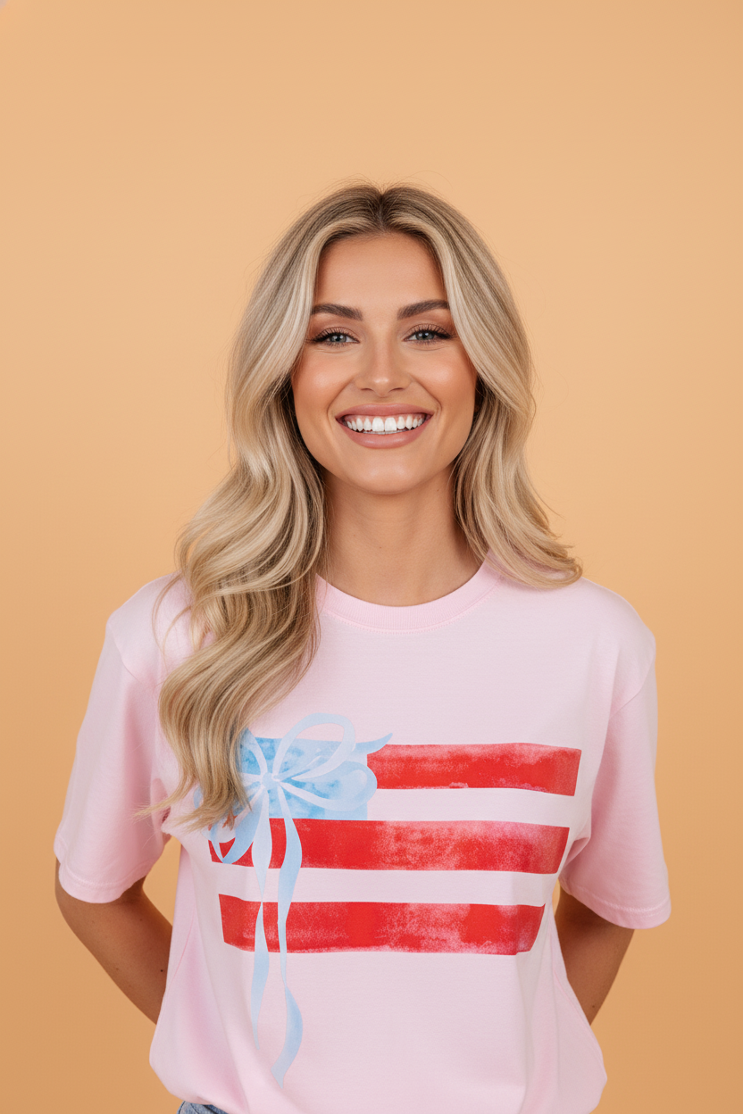 Stars, Stripes & Bows Graphic Tee