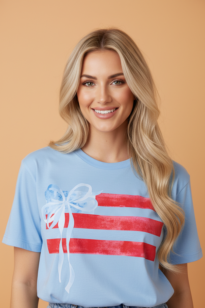 Stars, Stripes & Bows Graphic Tee