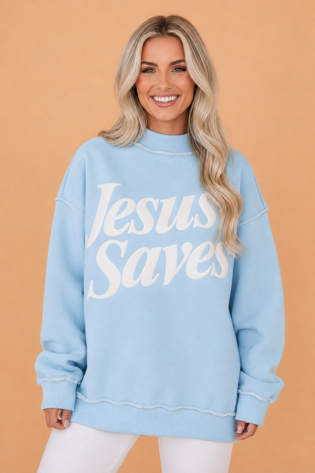 Saved by Grace Graphic Sweatshirt