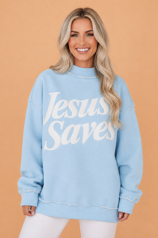 Saved by Grace Graphic Sweatshirt