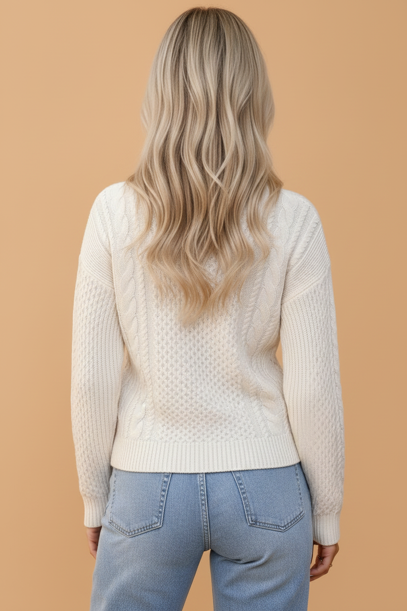 The Ranch House Cable Knit Sweater