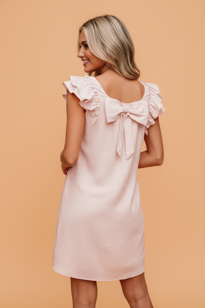 Sweet Magnolia Bow Back Dress