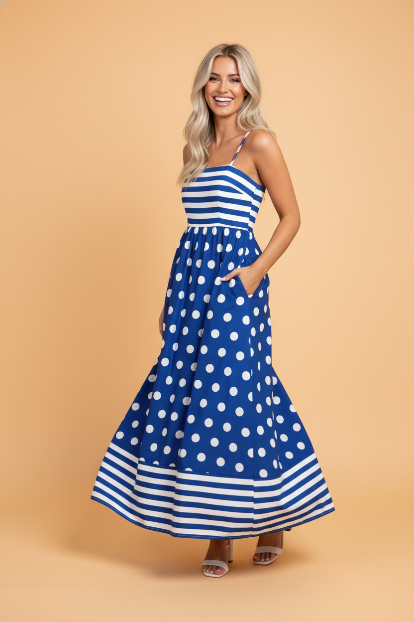 Bluebonnet Bay Maxi Dress
