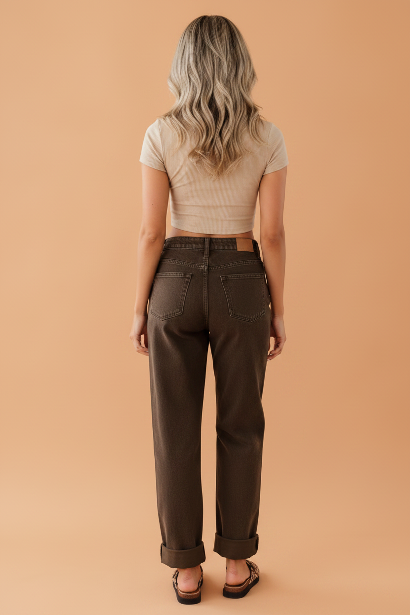 Silver Spur Studded Straight Leg Jeans