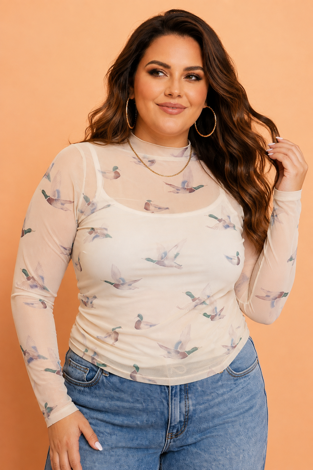 The Mallard Meadow Curves Mesh Top
