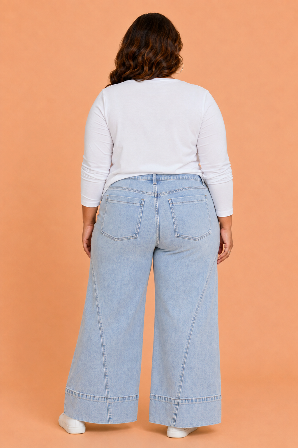 The High Country Diagonal Seam Straight Leg Jeans