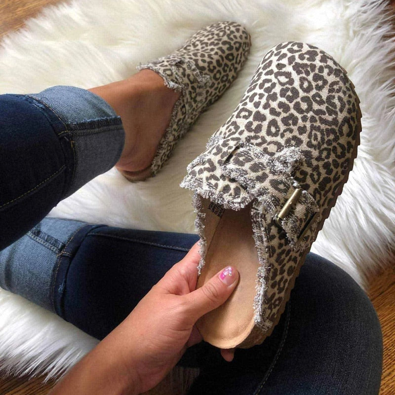 Bridle & Bone Canvas Ranch Slip-On Loafers