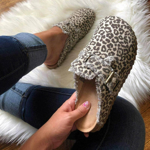 Bridle & Bone Canvas Ranch Slip-On Loafers