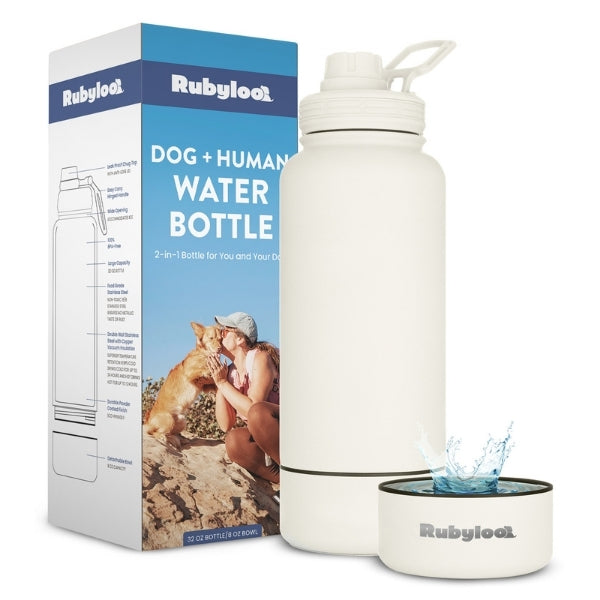 The Trail Buddy Dog + Human Water Bottle