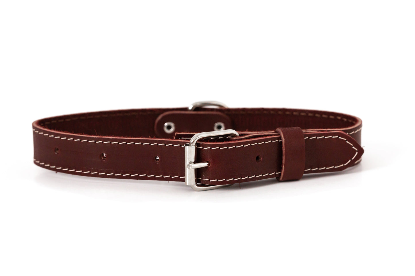 The Ranch Hand Full-Grain Leather Dog Collar