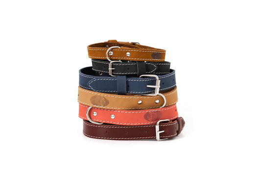 The Ranch Hand Full-Grain Leather Dog Collar