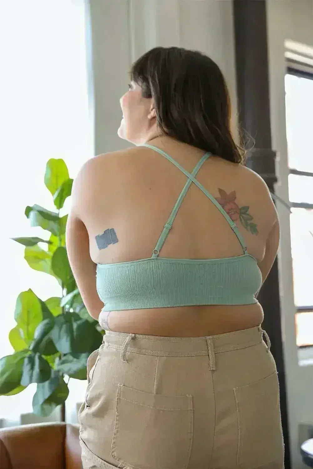 The Willow Lace High Neck Bralette