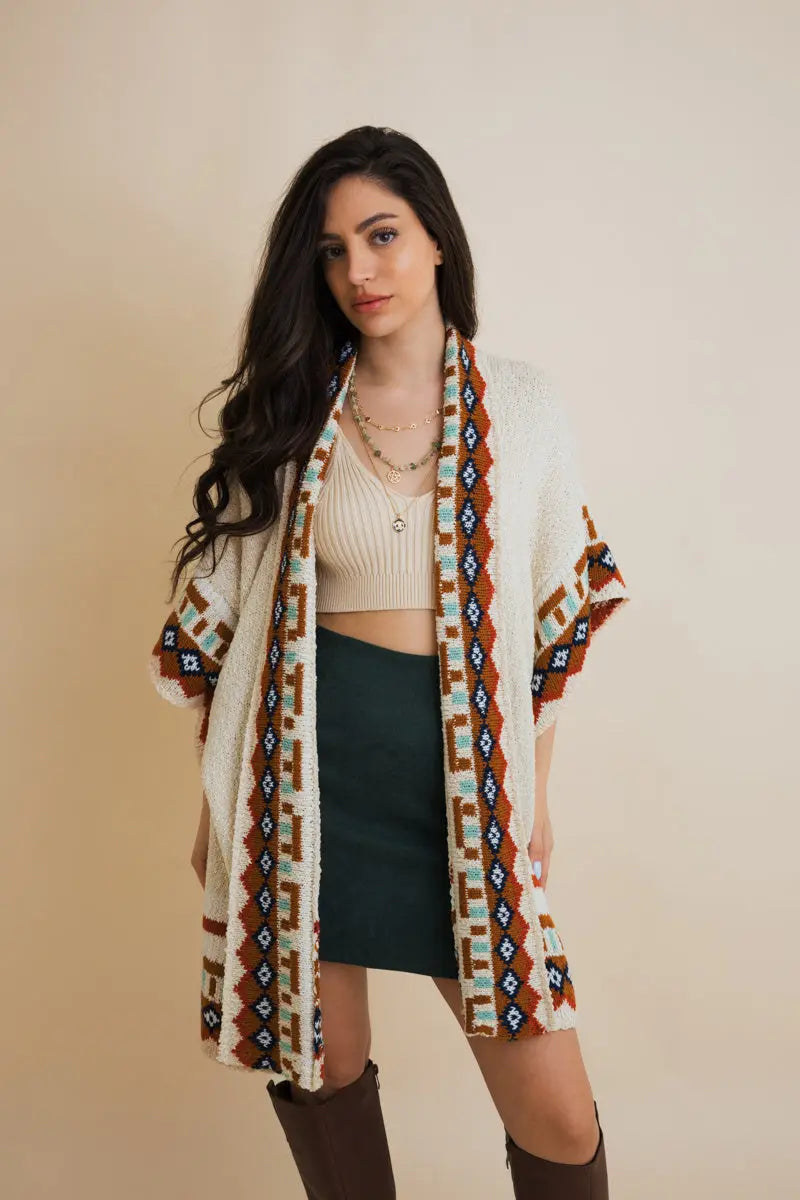 The Painted Desert Tapestry Ruana