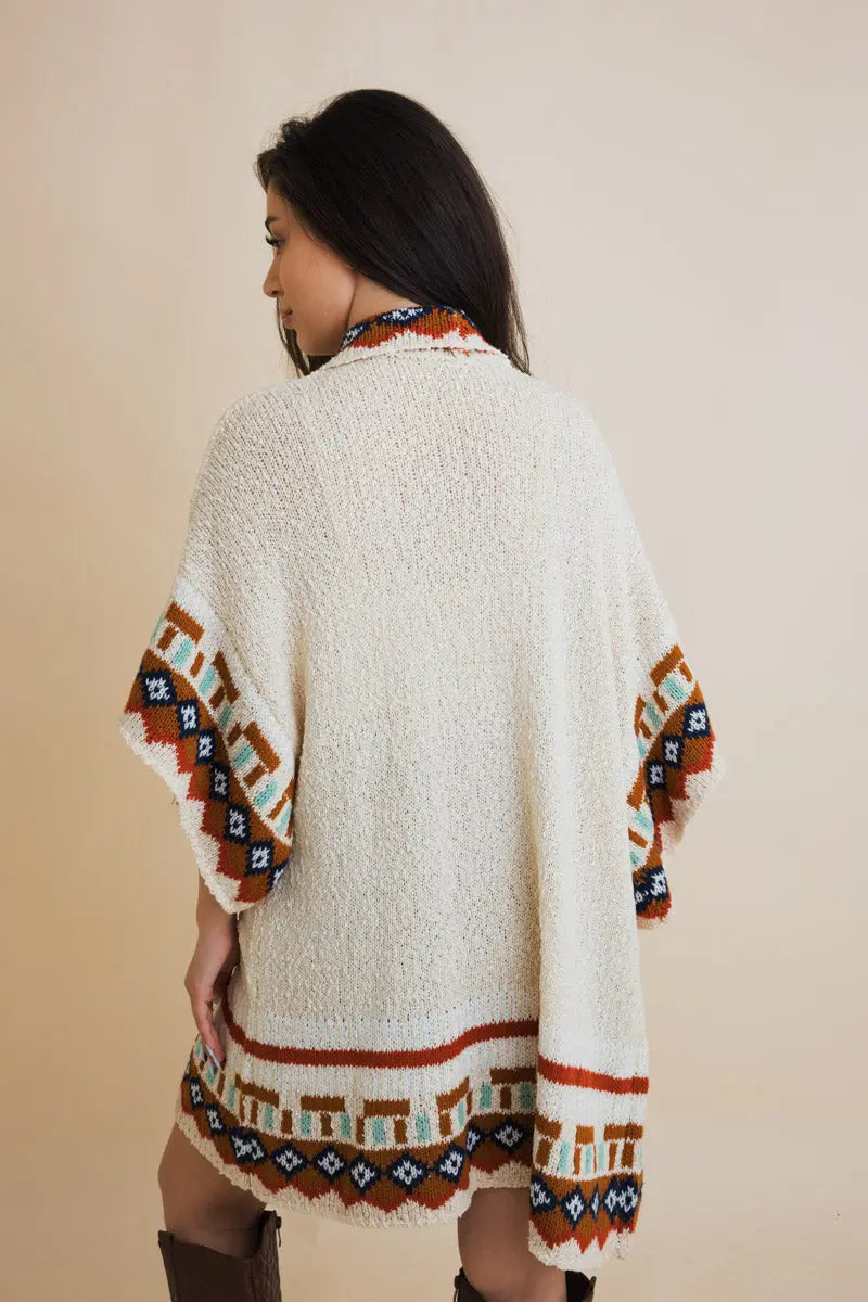 The Painted Desert Tapestry Ruana