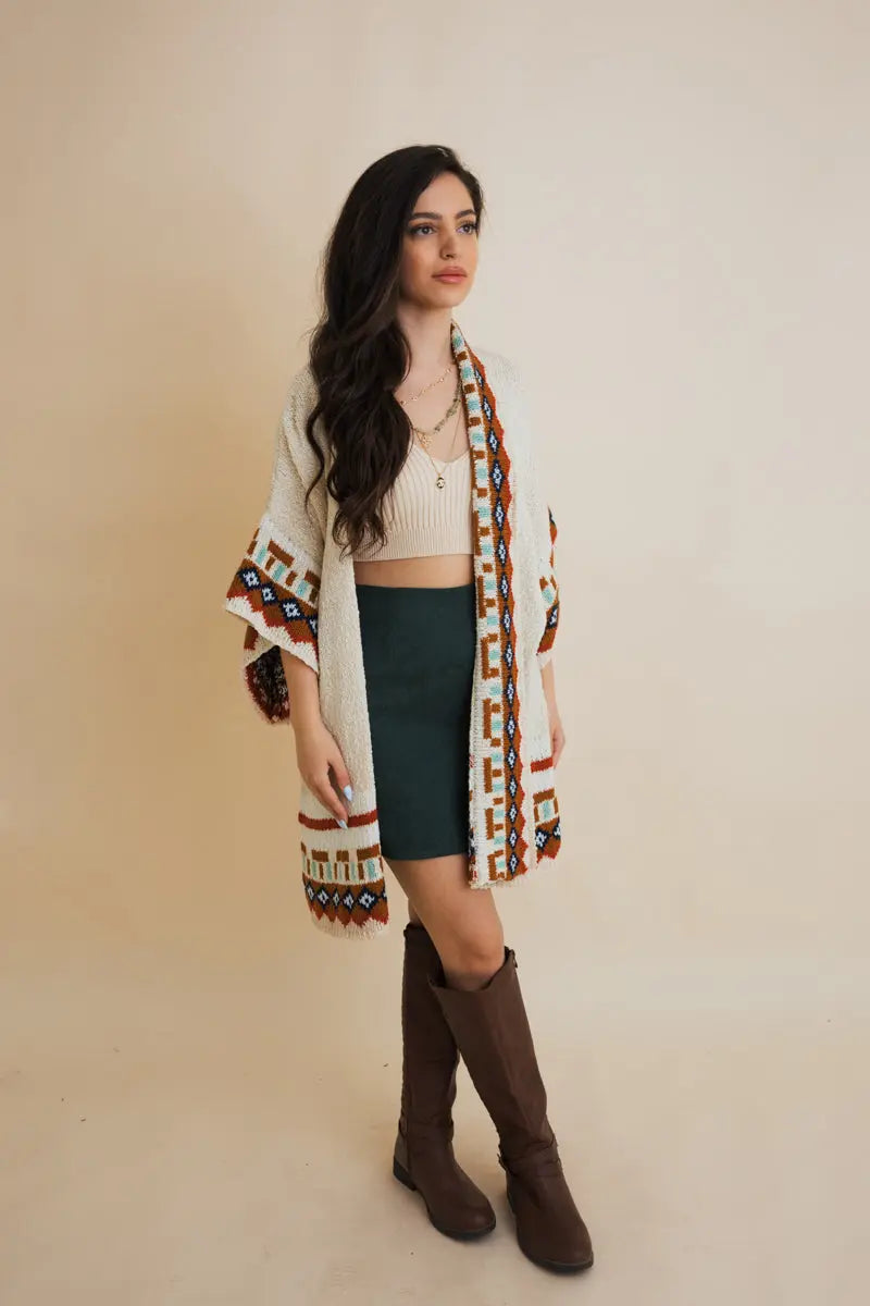 The Painted Desert Tapestry Ruana