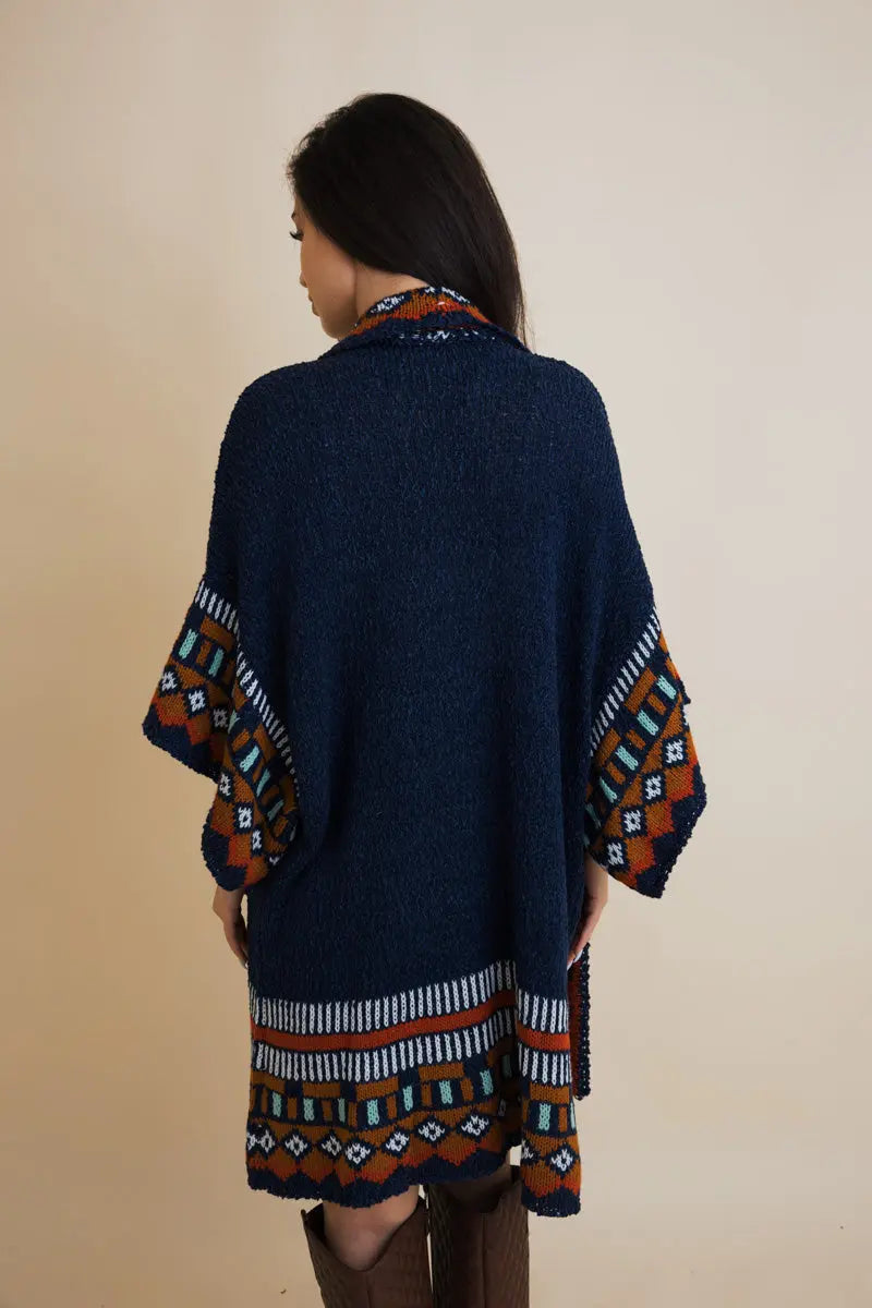 The Painted Desert Tapestry Ruana