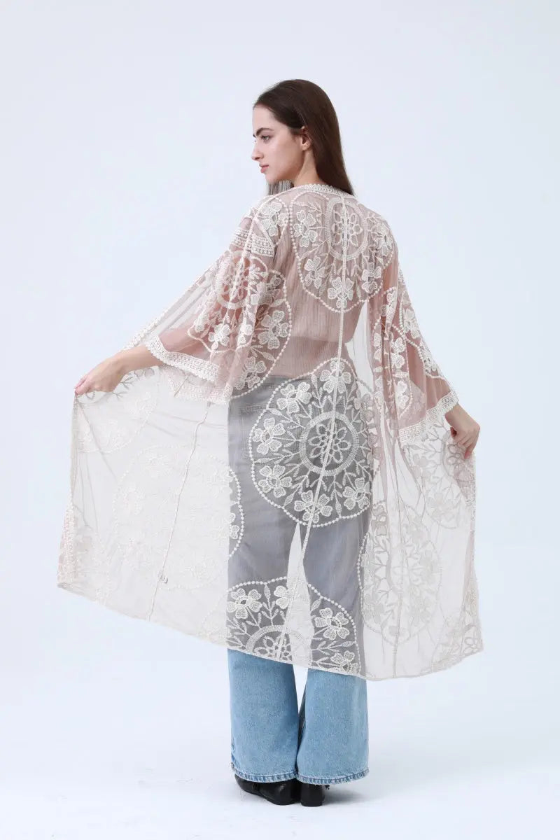 The Prairie Lace Kimono