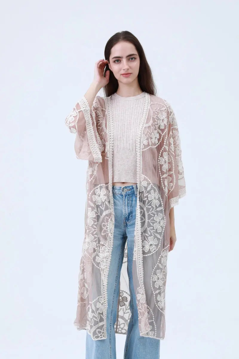 The Prairie Lace Kimono