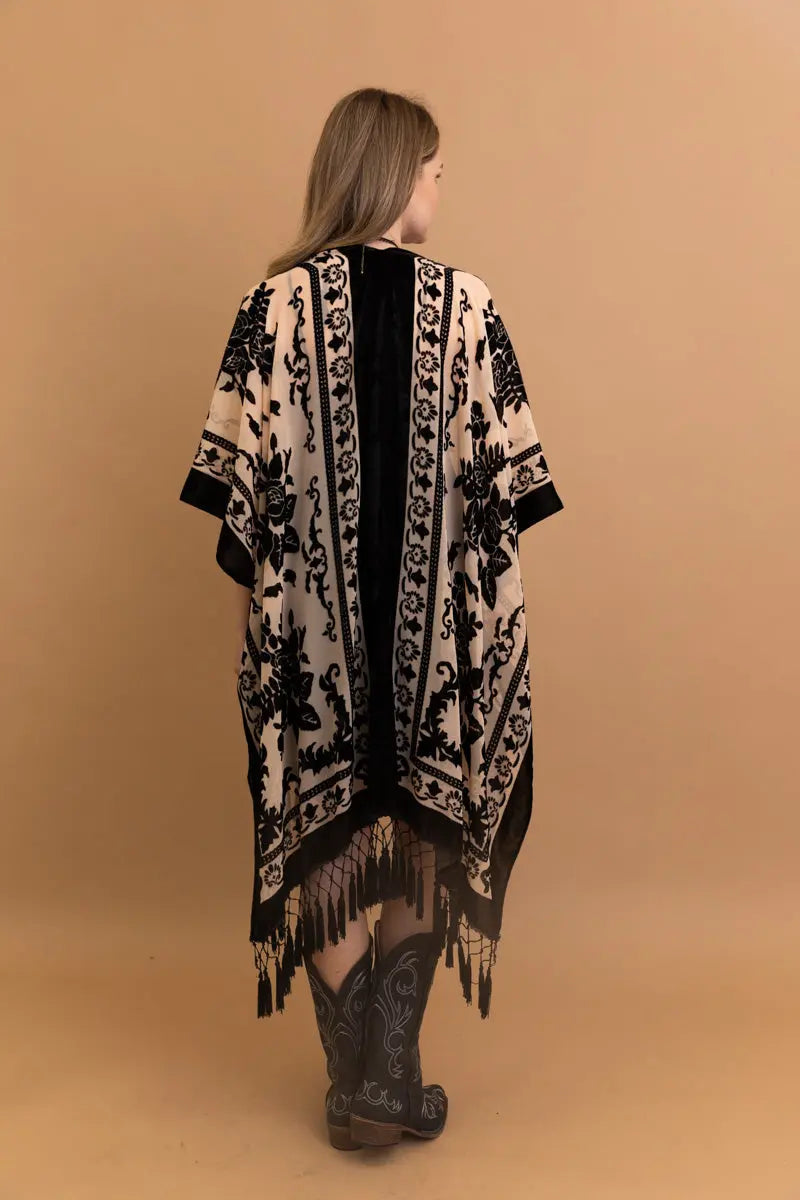 The Velvet Mesa Tapestry Kimono