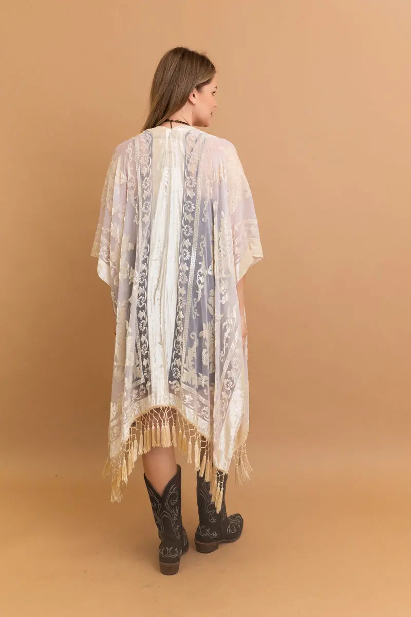 The Velvet Mesa Tapestry Kimono