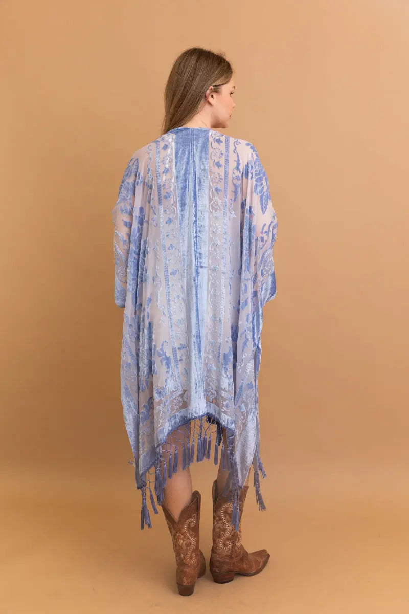 The Velvet Mesa Tapestry Kimono