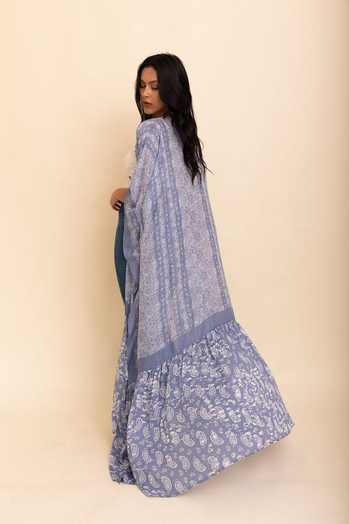 Desert Drift Paisley Kimono