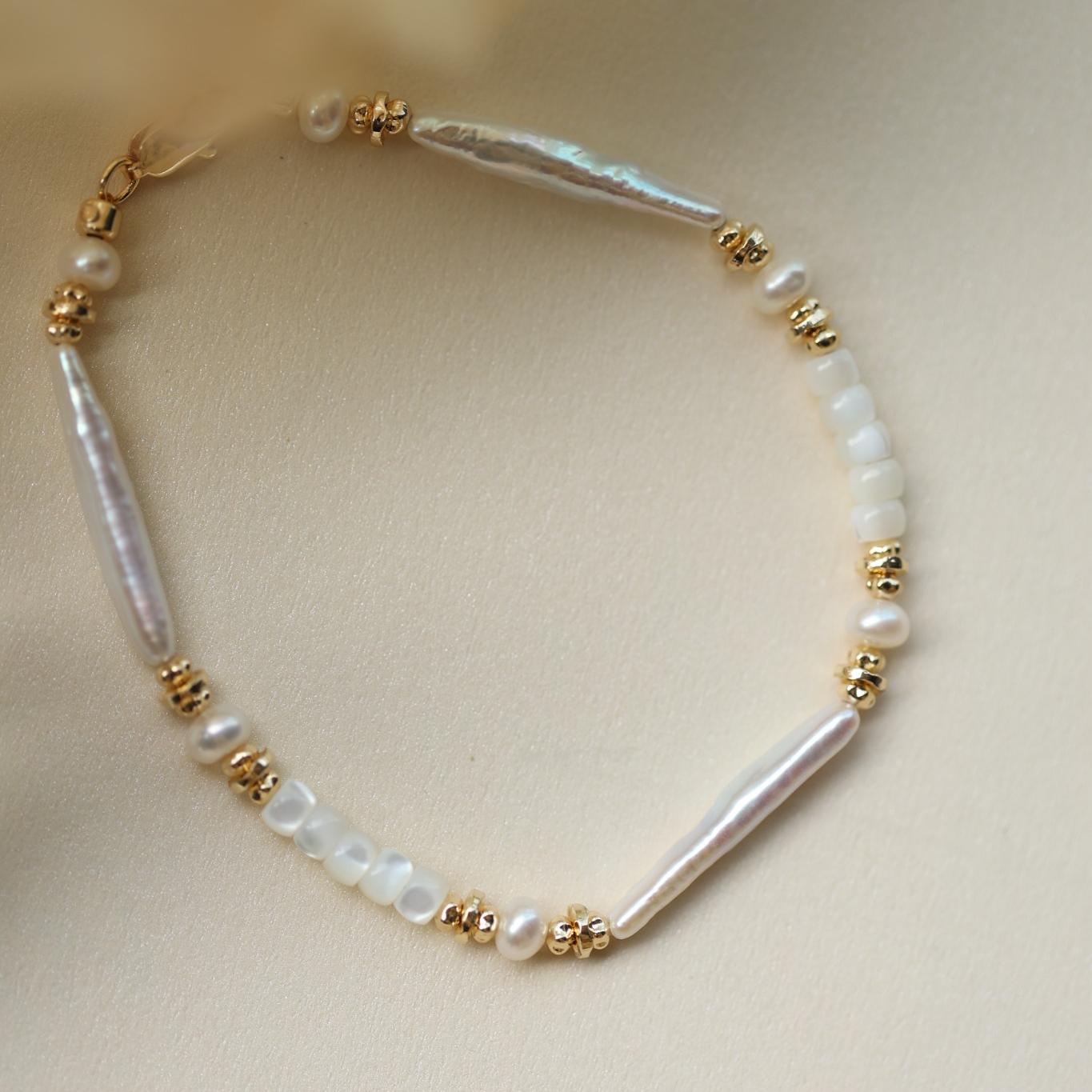 Ivory Tide Baroque Pearl Bracelet