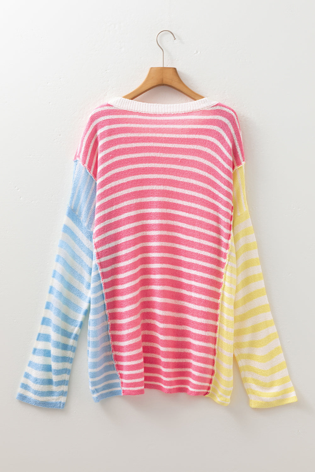 Wild & Free Colorblock Stripe Sweater