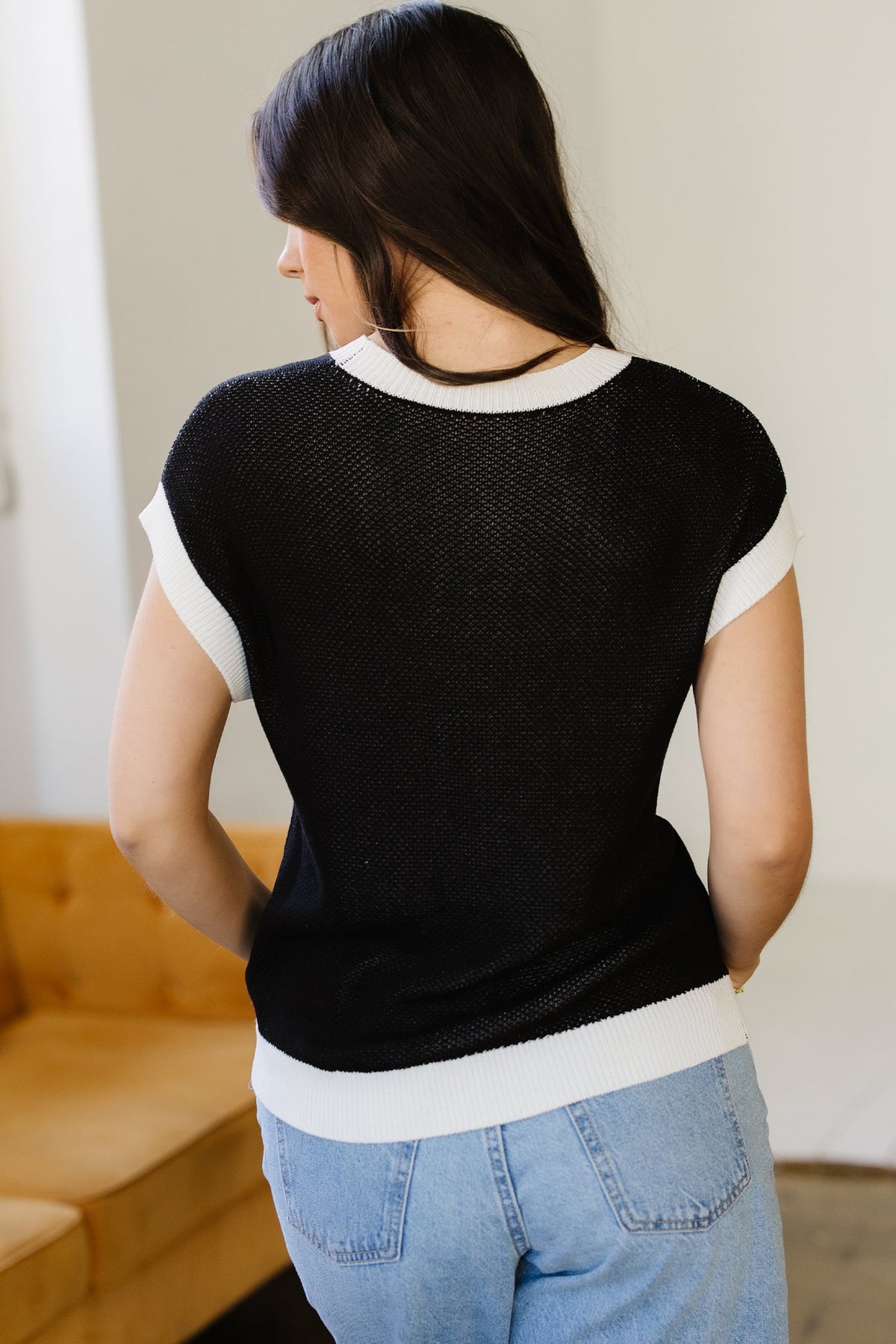 Lucky Horseshoe Knit Top
