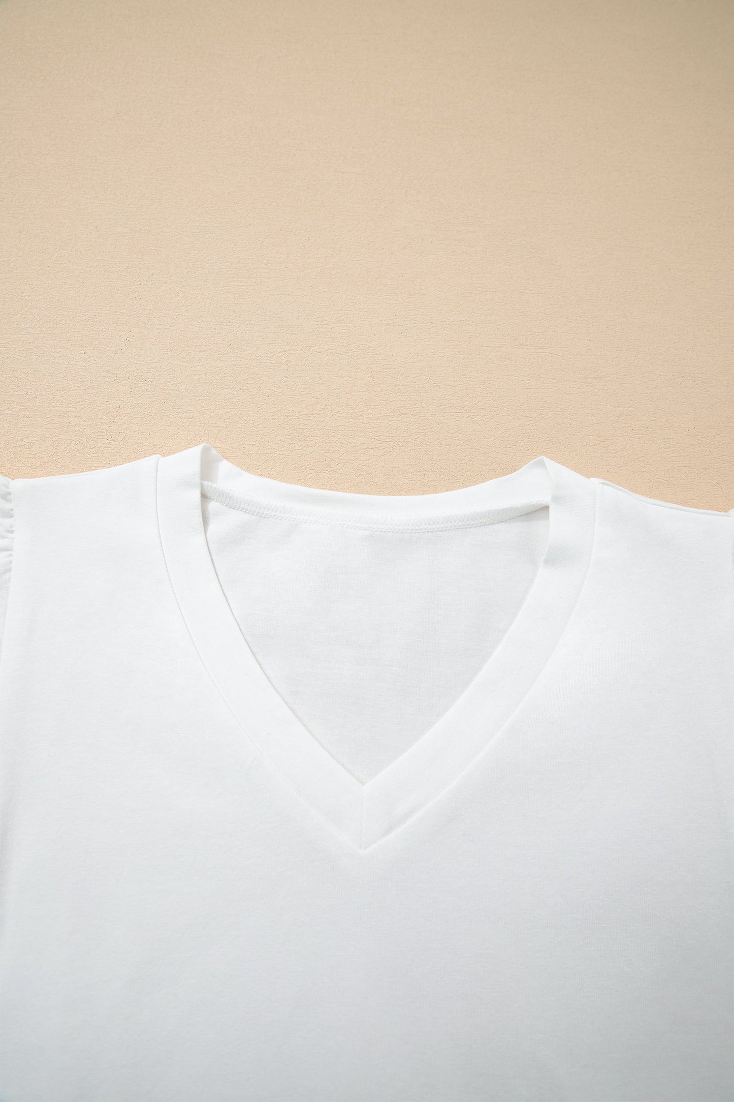 Sweet Magnolia Eyelet Sleeve Tee