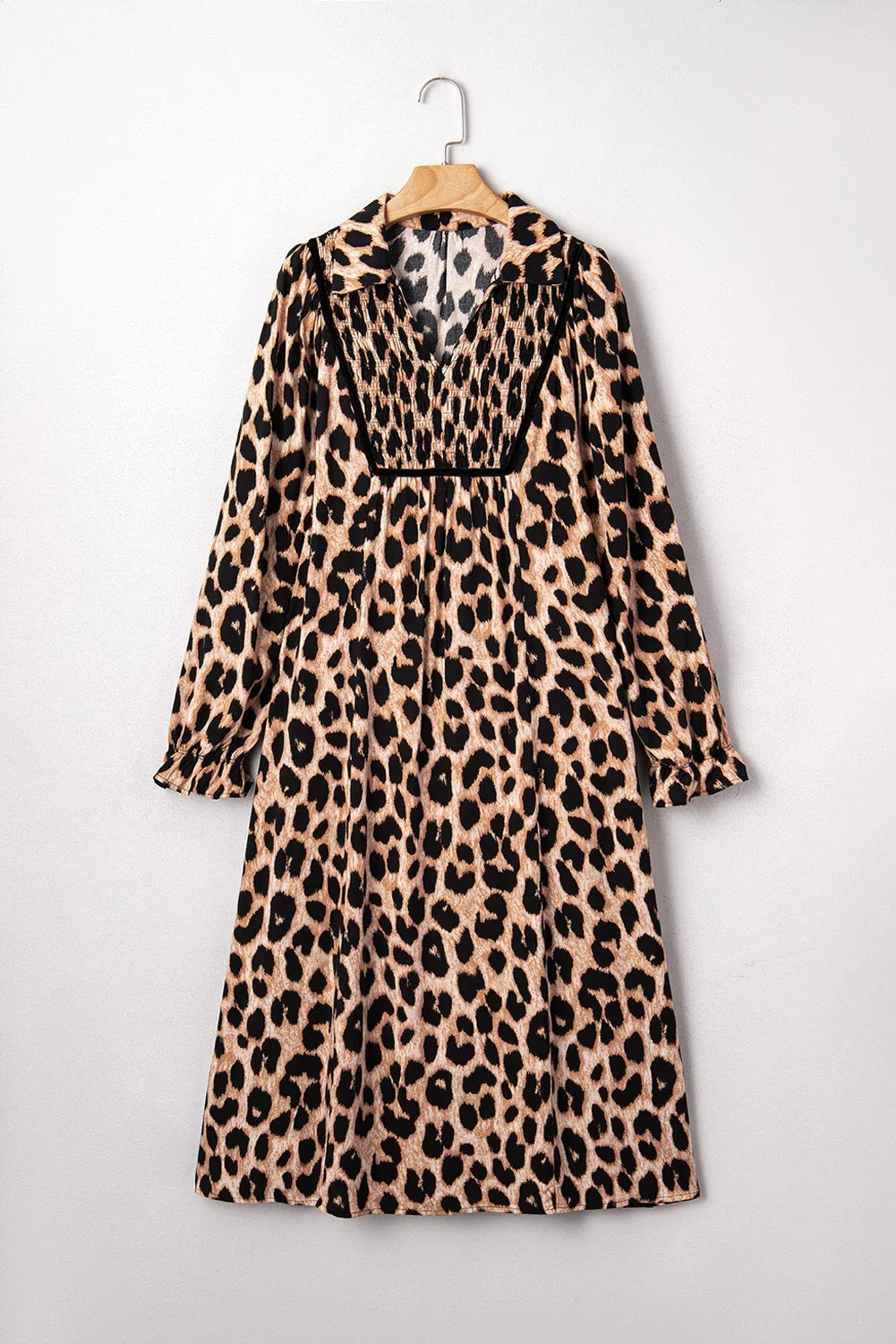 Wild Belle Leopard Midi Dress